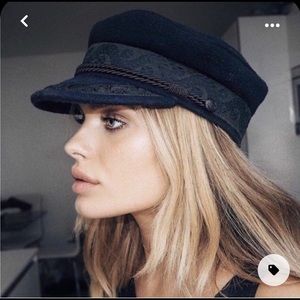 LACK OF COLOR black riviera cap